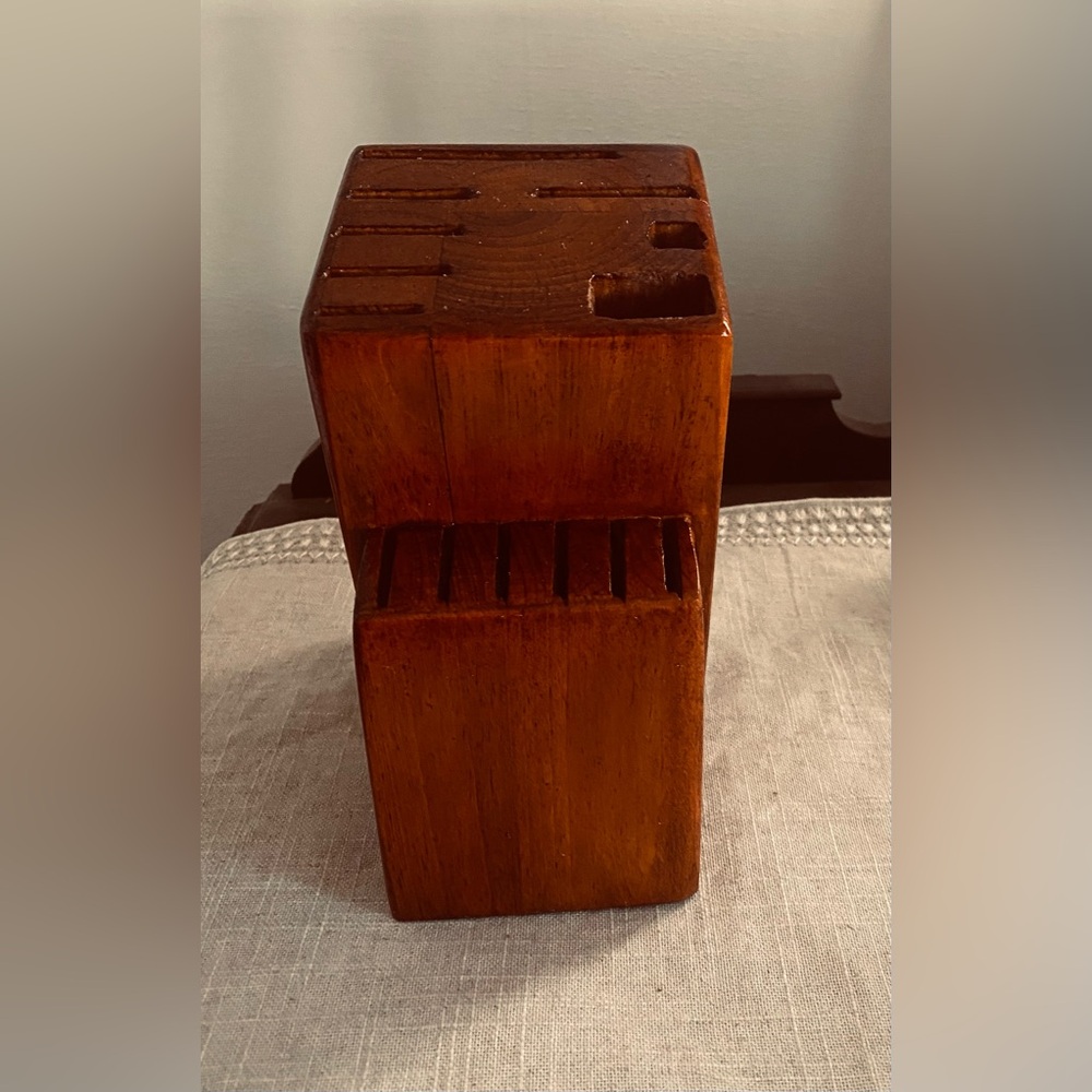 Wood Knife Block